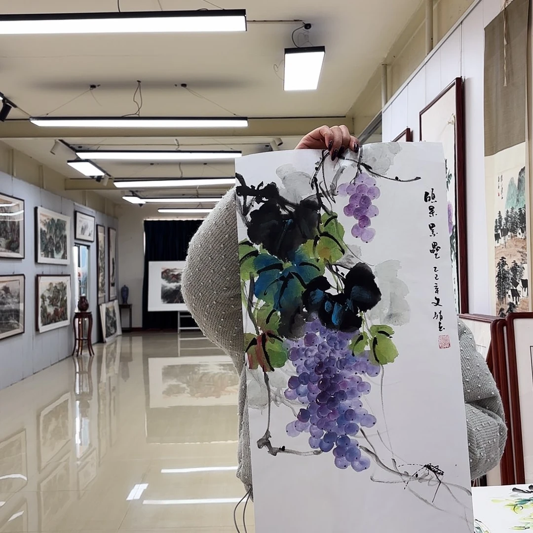 国画国画作品集一个由