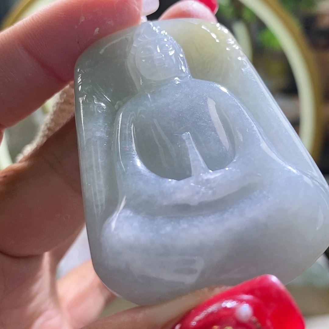 【闪购商品】翡翠颈饰未镶嵌观音