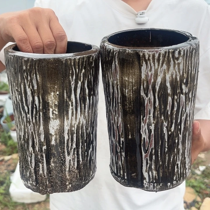 树桩两个微瑕口径13高20