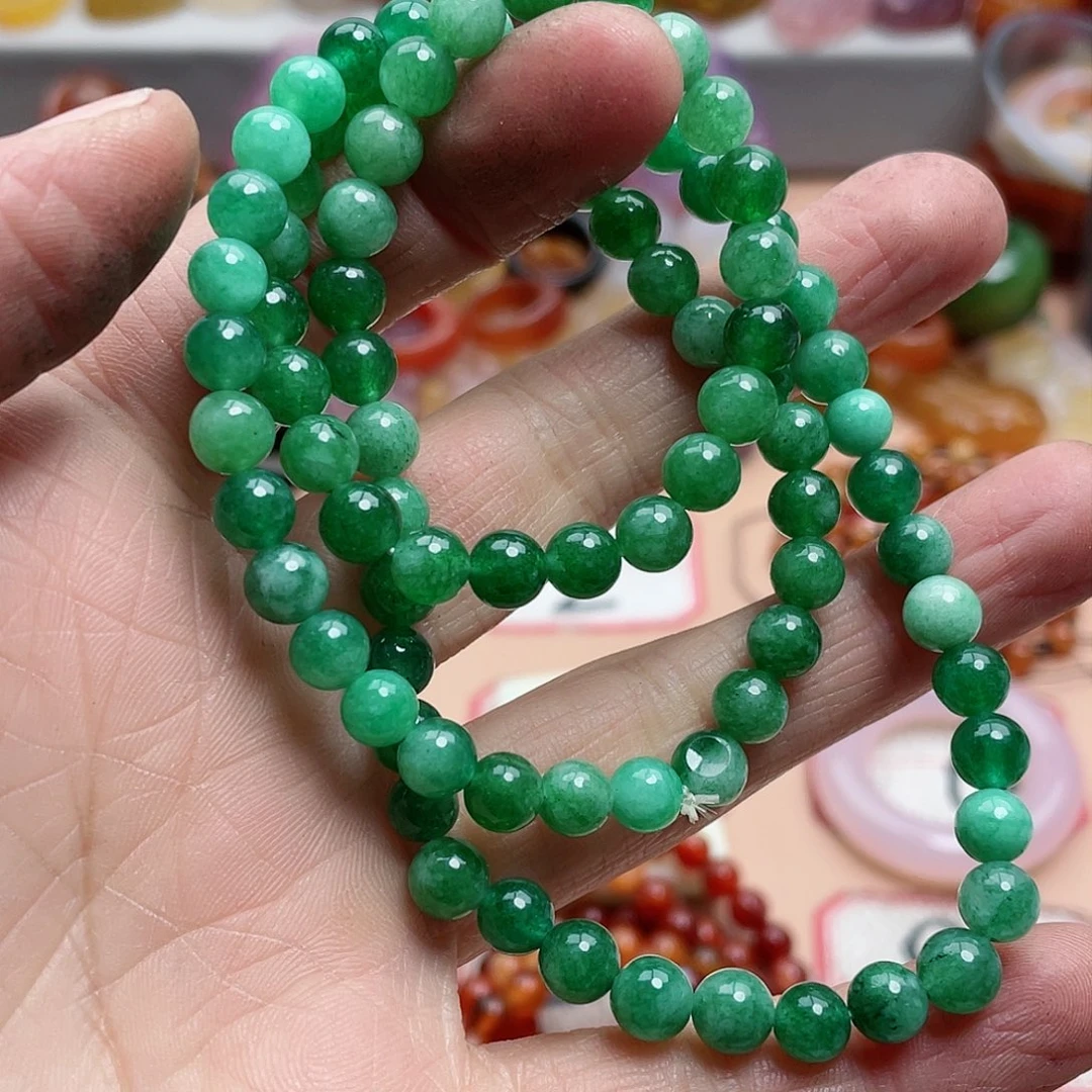 玛瑙/玉髓颈饰合金老*