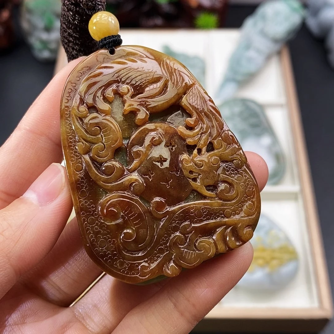 颈饰未镶嵌翡翠缅甸翡翠a货