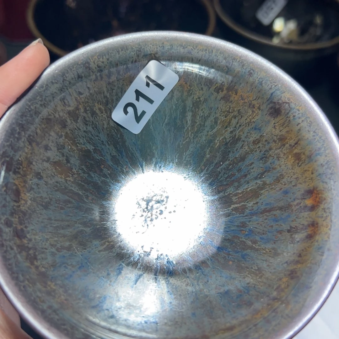 茶盏柴***机全手工原矿原釉建盏