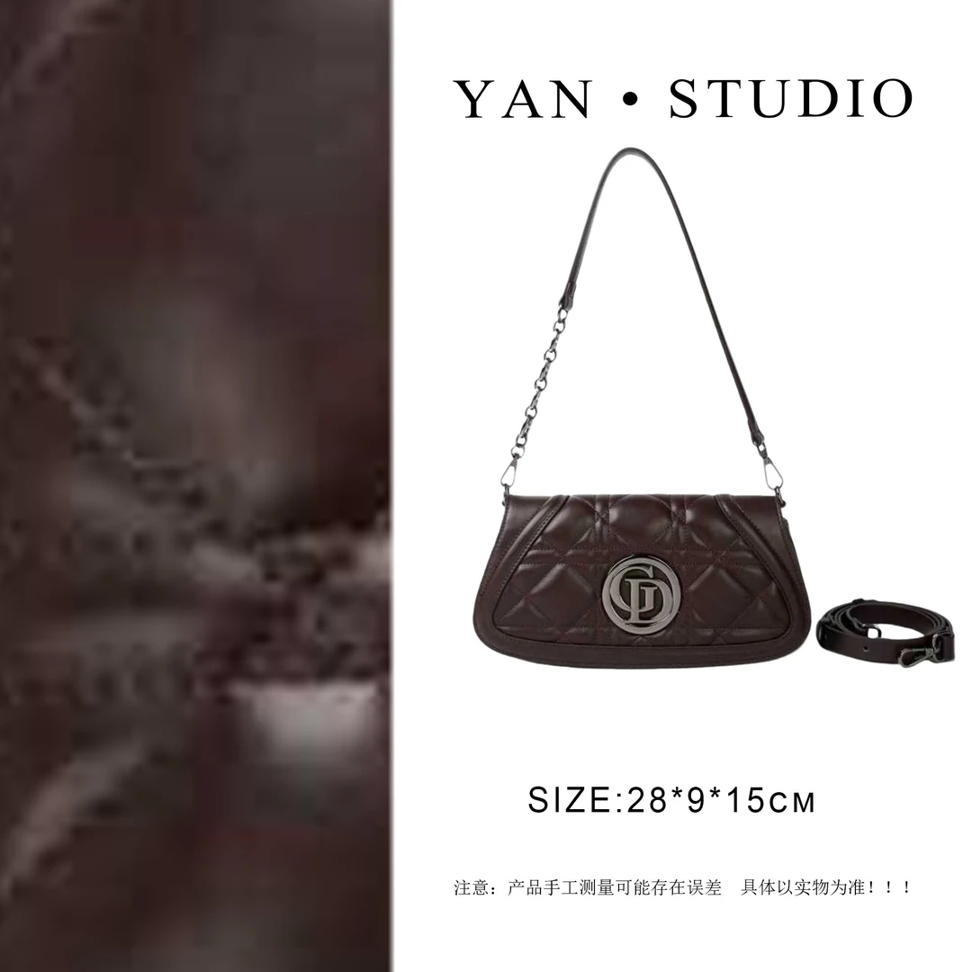 【艳姐甄选】BF-66386-咖啡色-轻奢时尚百搭新款女包