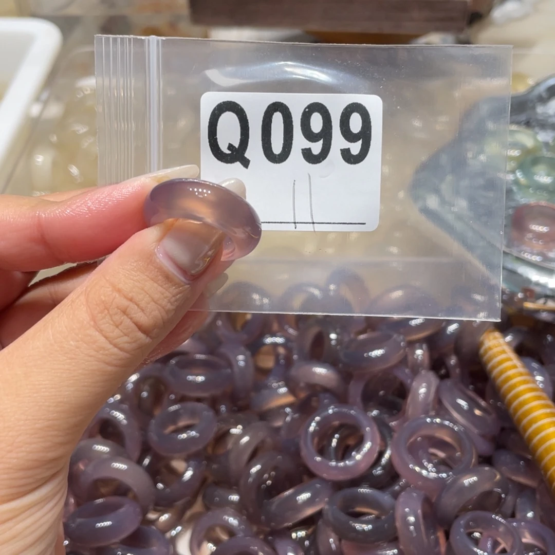 玛瑙/玉髓未镶嵌戒指099