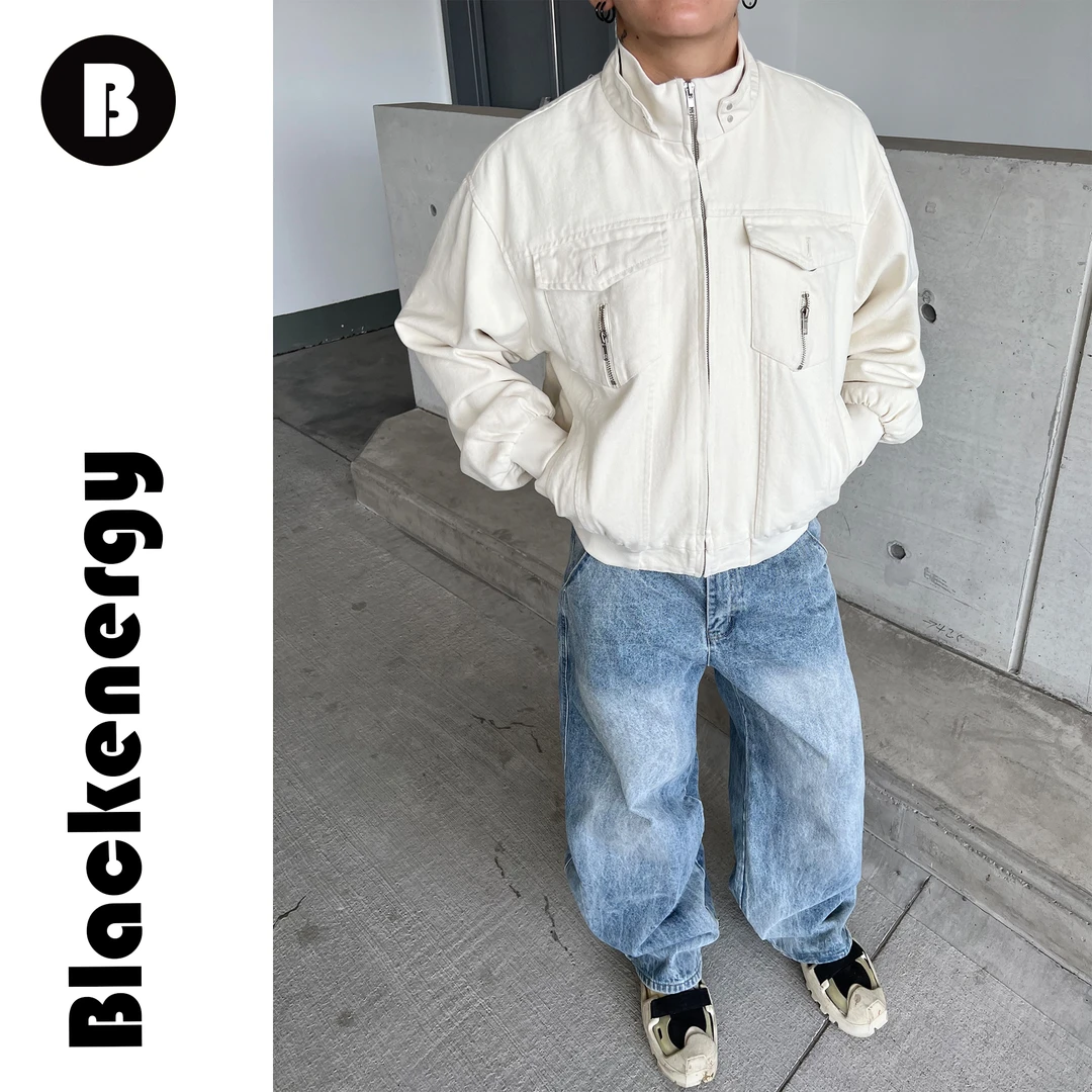 cleanfit短款外套男士春秋季宽松重磅美式轻熟工装夹克潮流boxy