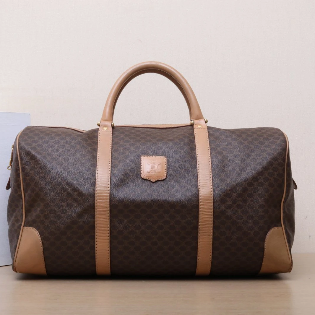 95新 Celine/思琳 小花阿娇 老花手提包中古 旅行袋P225173899