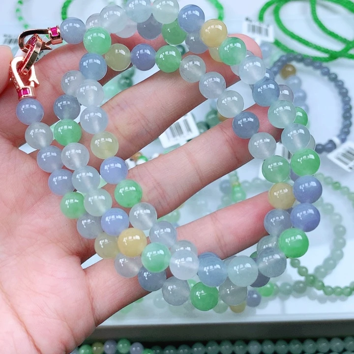 未镶嵌手链翡翠翡翠
