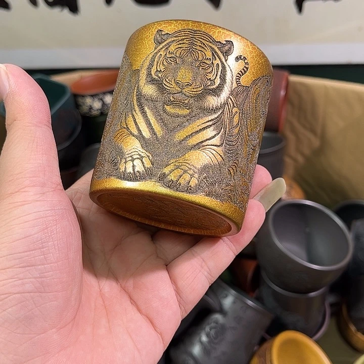 茶杯紫砂全手工紫砂主人杯