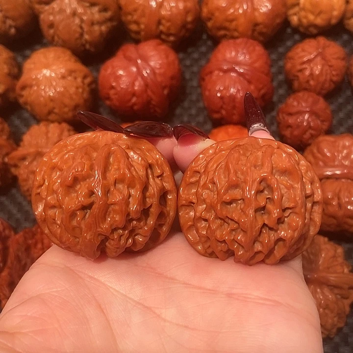 吊坠文玩核桃苹果园41