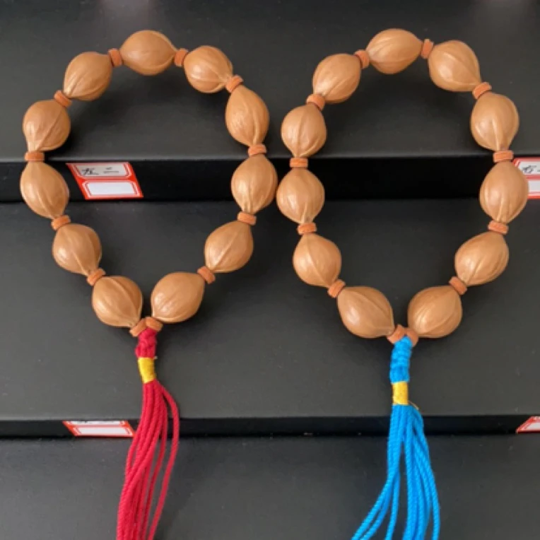 橄榄核16×22铁核短圆小规格手持