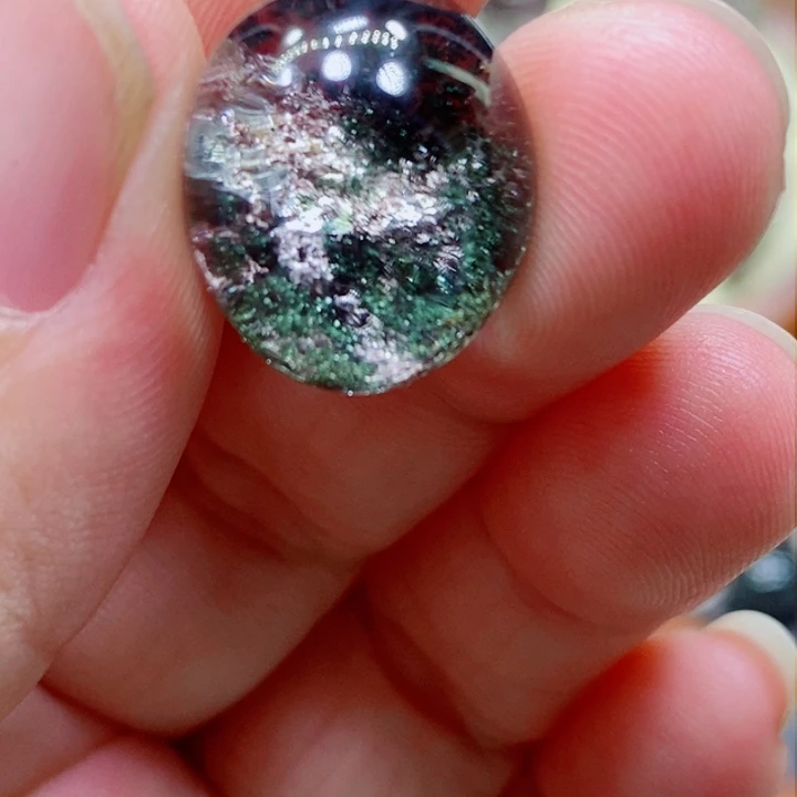 未镶嵌颈饰水晶橡***子水晶