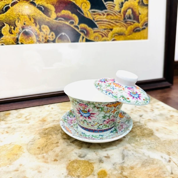 102-珐琅青悬停盖碗 （58）