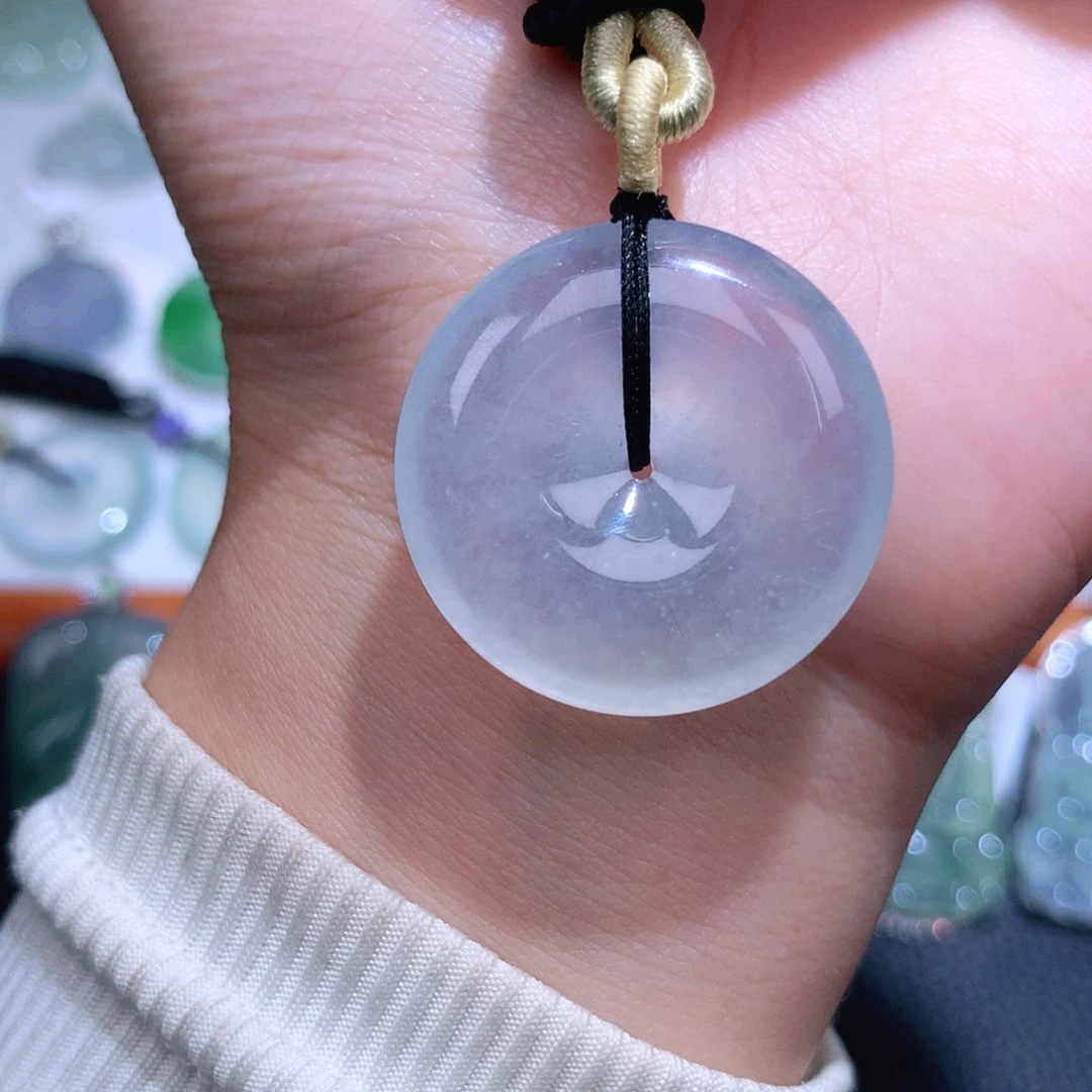 颈饰未镶嵌翡翠扣子
