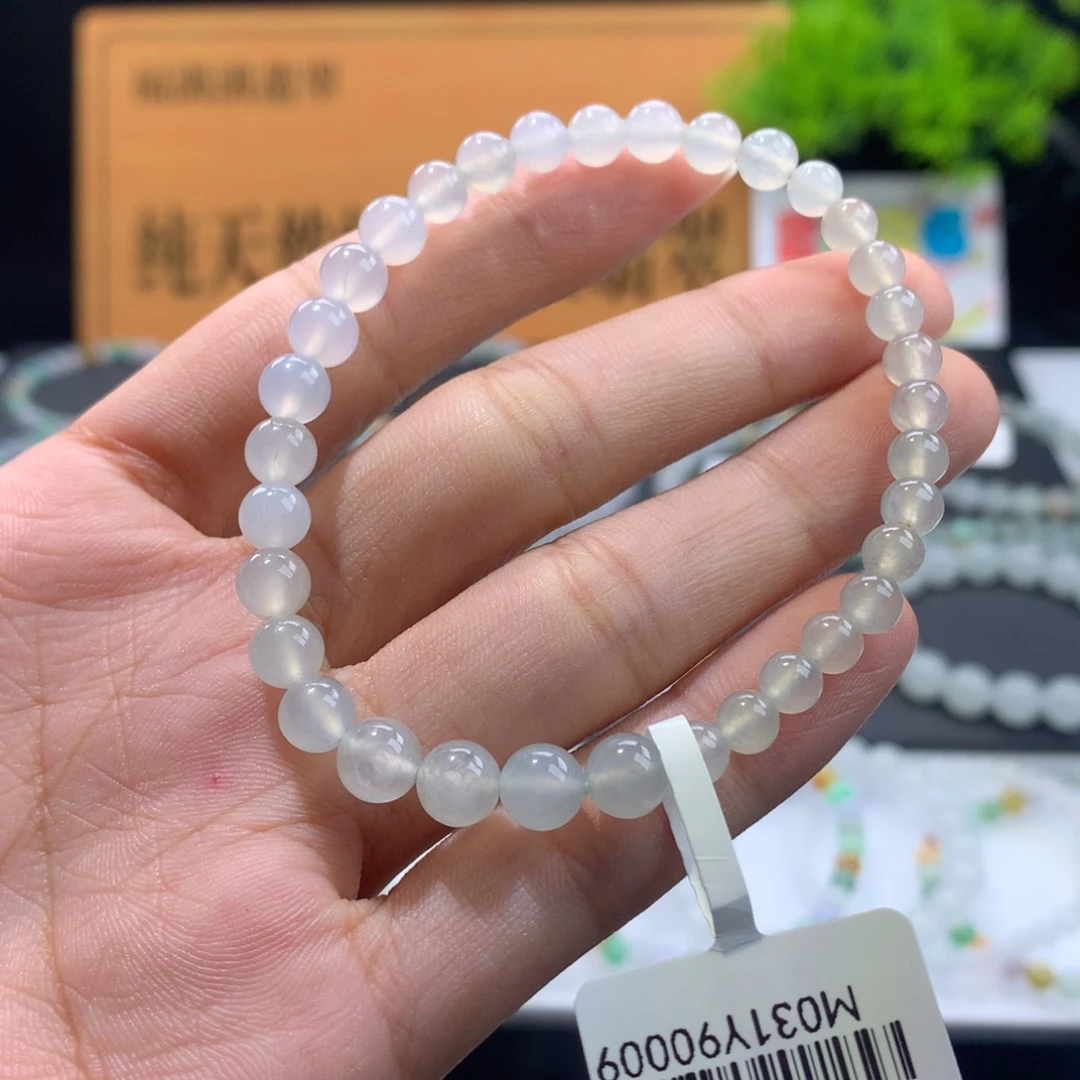 翡翠未镶嵌手链卡5～6.6