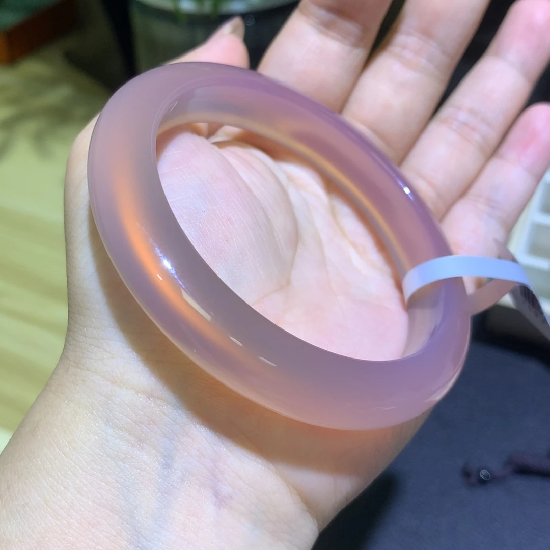 玛瑙/玉髓未镶嵌手镯干枯玫瑰