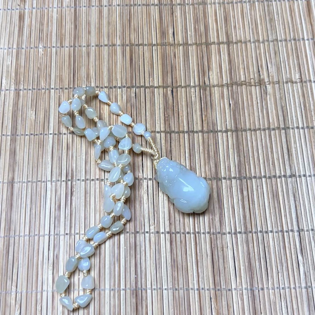 未镶嵌和田玉挂件抖*抖