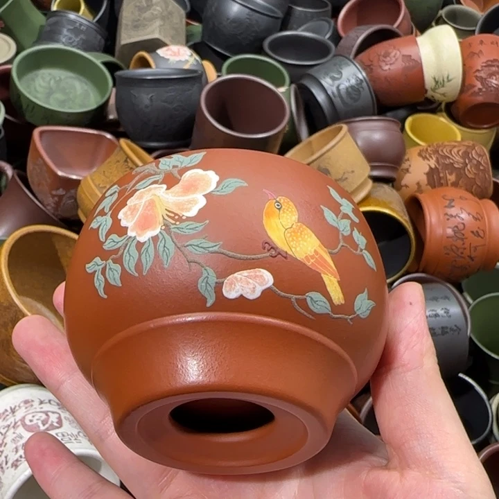 茶杯紫砂全手工紫砂