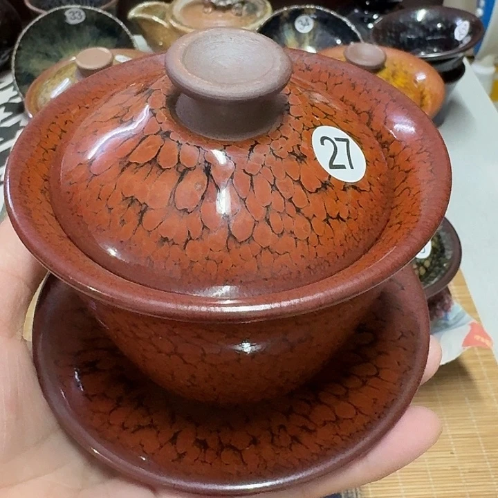 茶盏27 坚记茶盏摆件