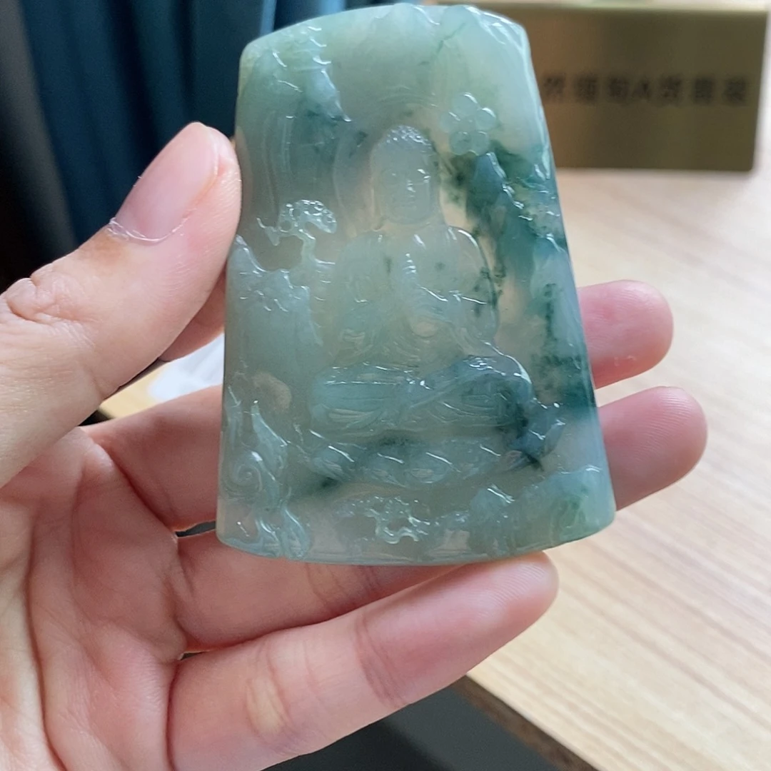 【闪购商品】颈饰未镶嵌翡翠天然缅甸A货翡翠