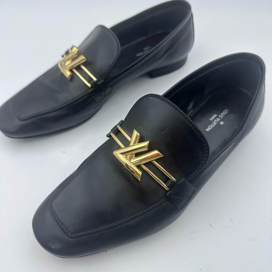 95新 LouisVuitton/路易威登 35.5码/lv路易威登乐福鞋/无盒/95新