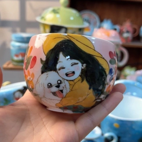 炉景德镇釉下手绘陶瓷