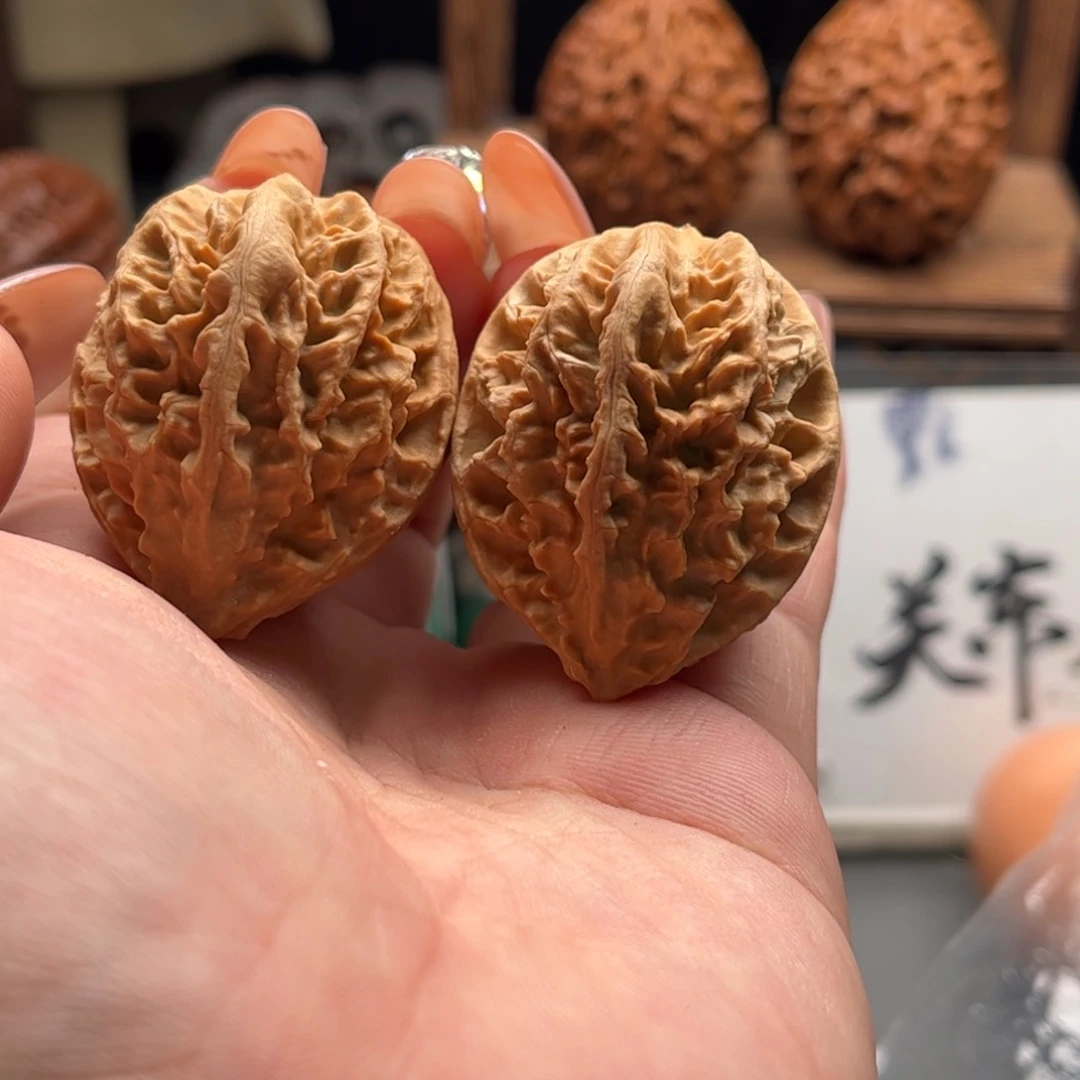 文玩核桃把件关东木子家楸大胖88
