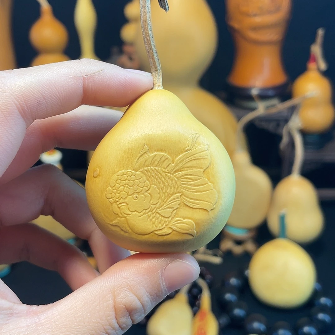 金鱼押花葫芦葫芦