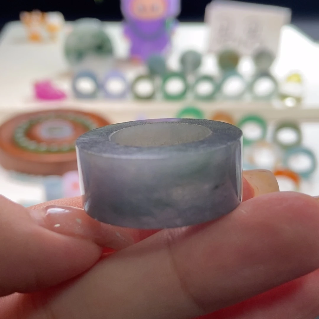 未镶嵌定制翡翠定制五彩斑斓的紫16-24