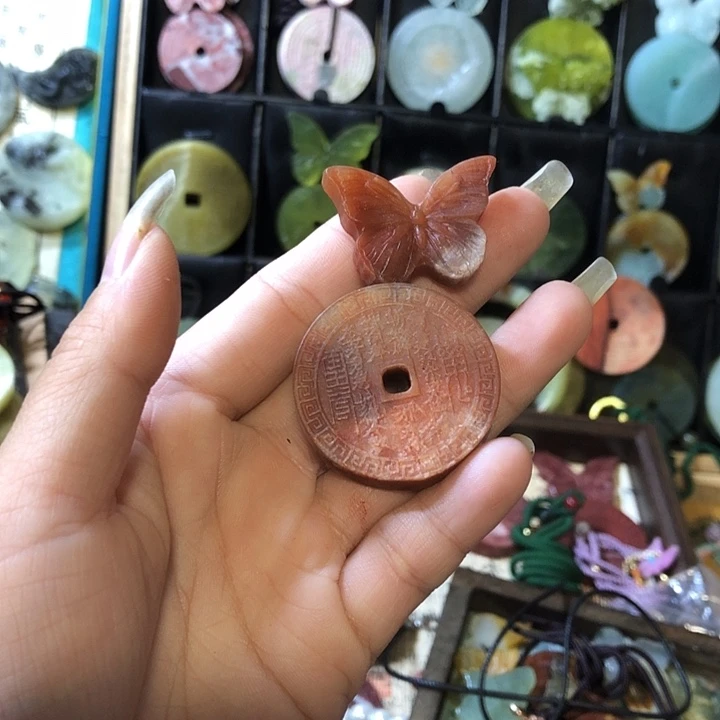 未镶嵌岫玉岫玉挂件