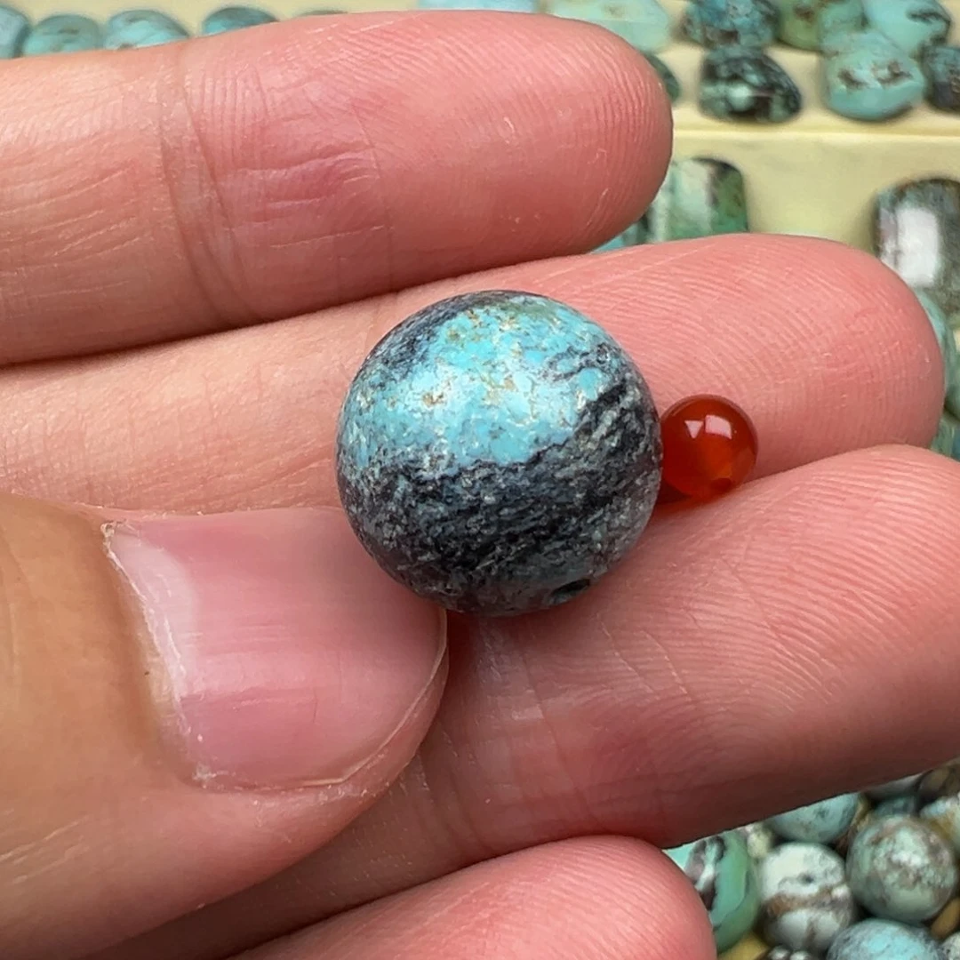 南红玛瑙配饰未镶嵌卡13.4