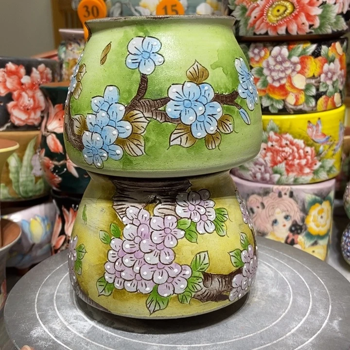 景德镇艺术手绘作品