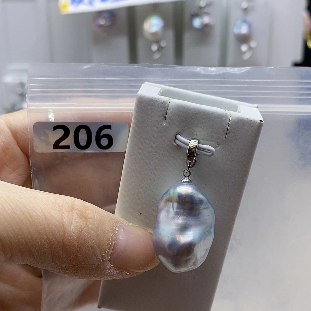 颈饰合金淡水珍珠