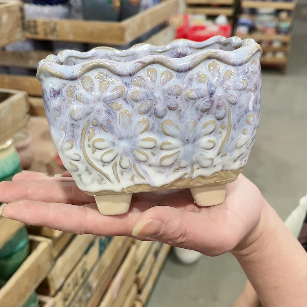 【闪购商品】陶瓷陶瓷多肉植物花盆