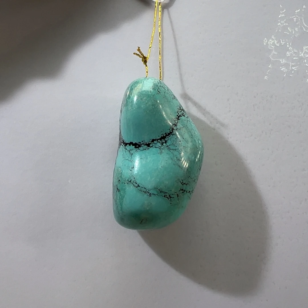 绿松石未镶嵌挂件