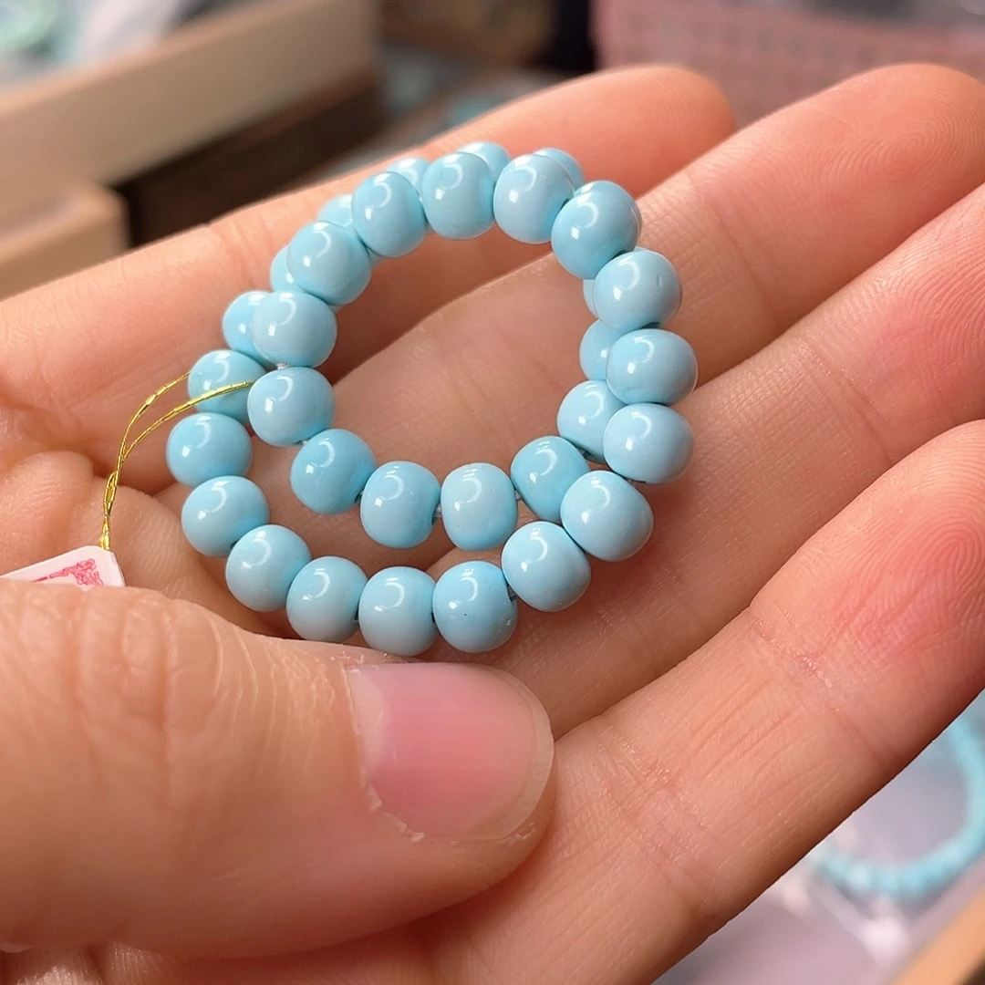 绿松石未镶嵌颈饰