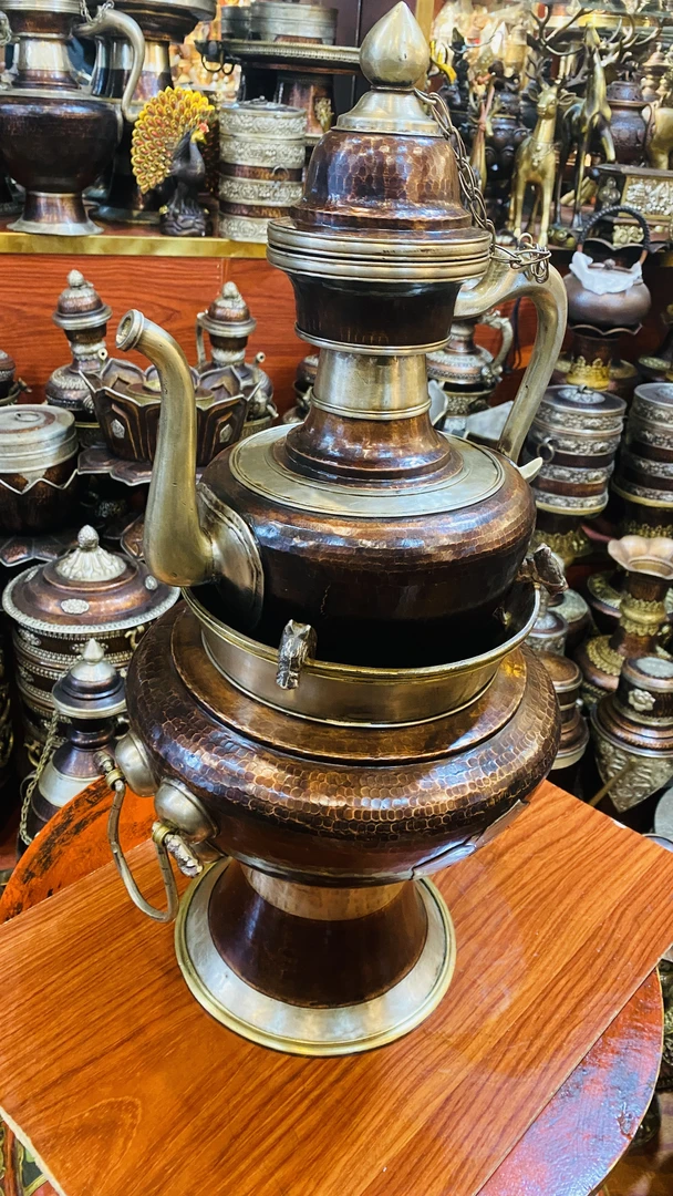 尼泊尔手工套壶家用摆件高档