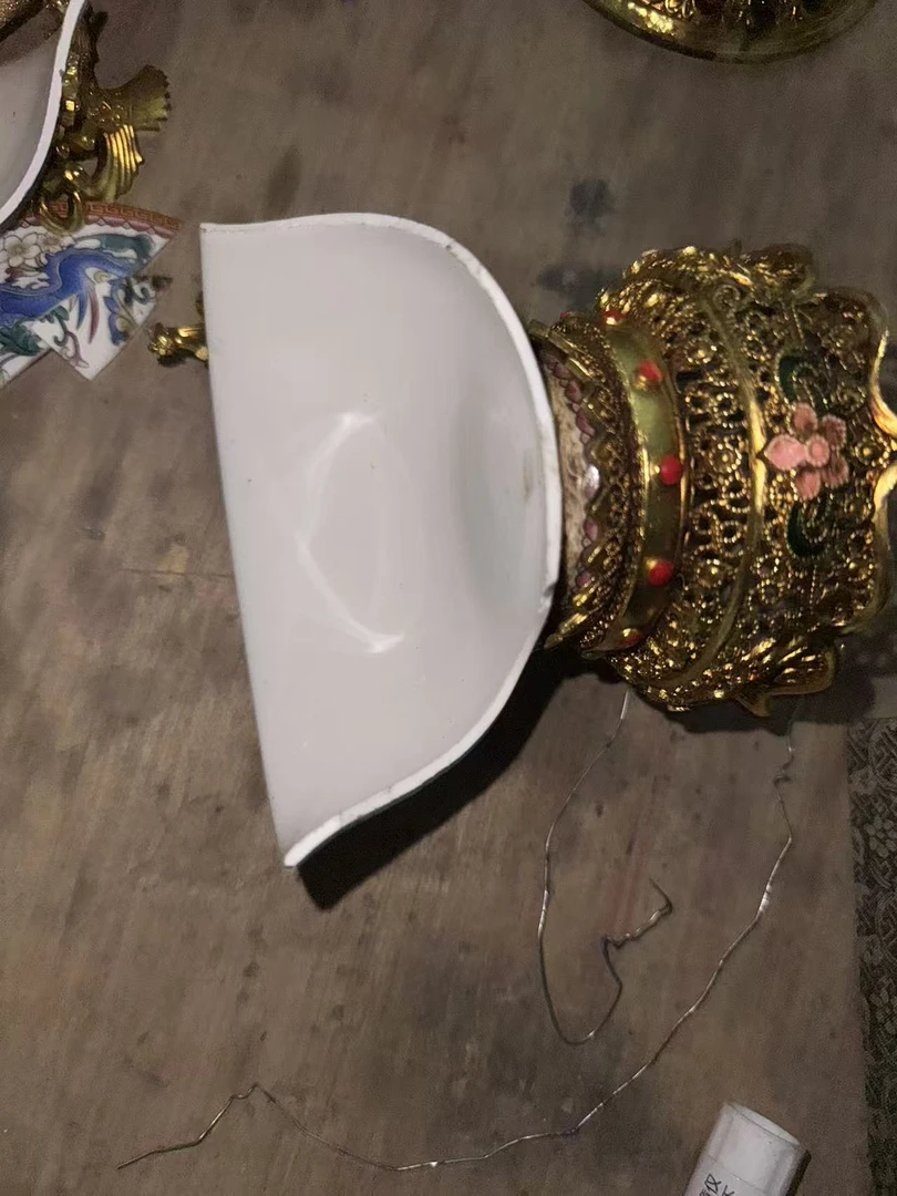 看到什么收到就是什么瓷片