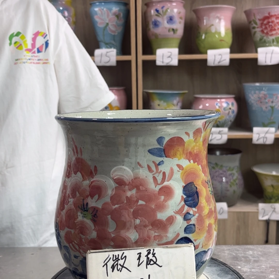 景德镇陶瓷花盆花盆
