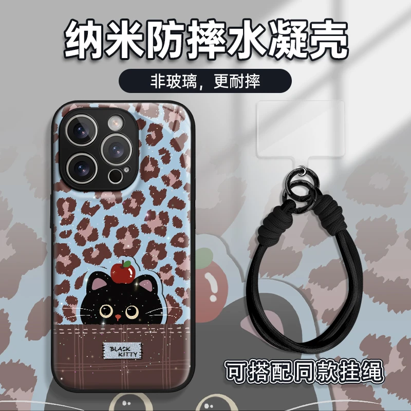 适用于苹果16/17华为OPPO小米VIVO百搭创意LJ水凝手机壳AM1143