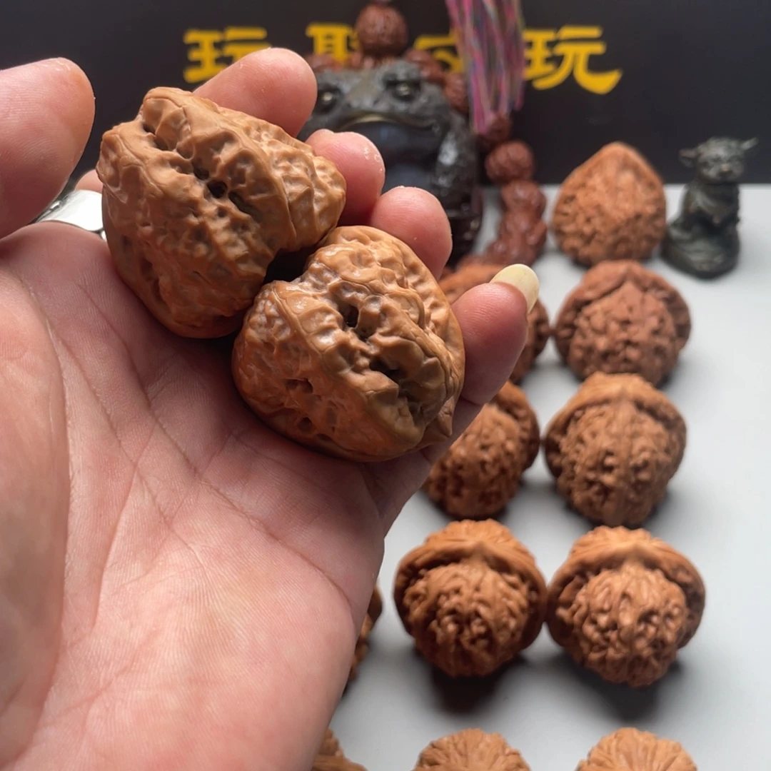 M***朱文玩核桃吊坠蛤蟆头39