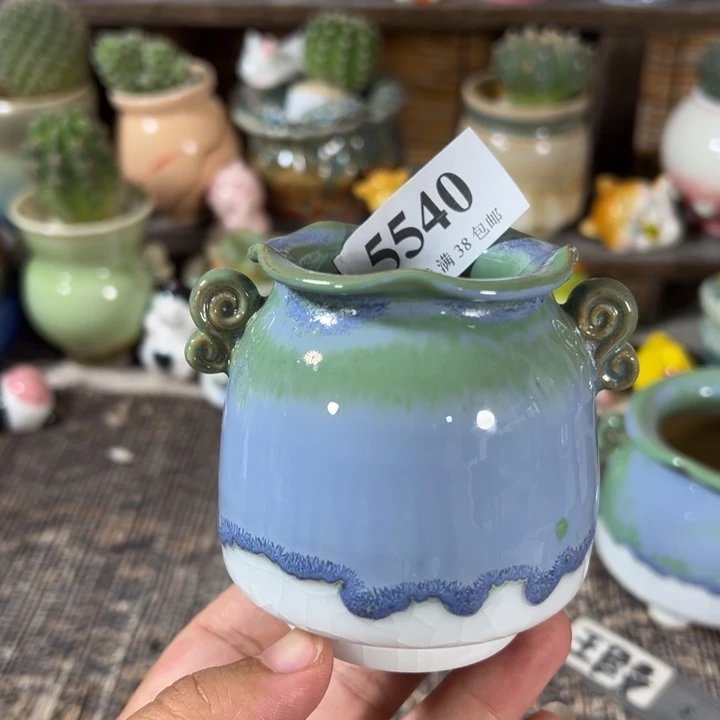 九千手工花盆满30包邮