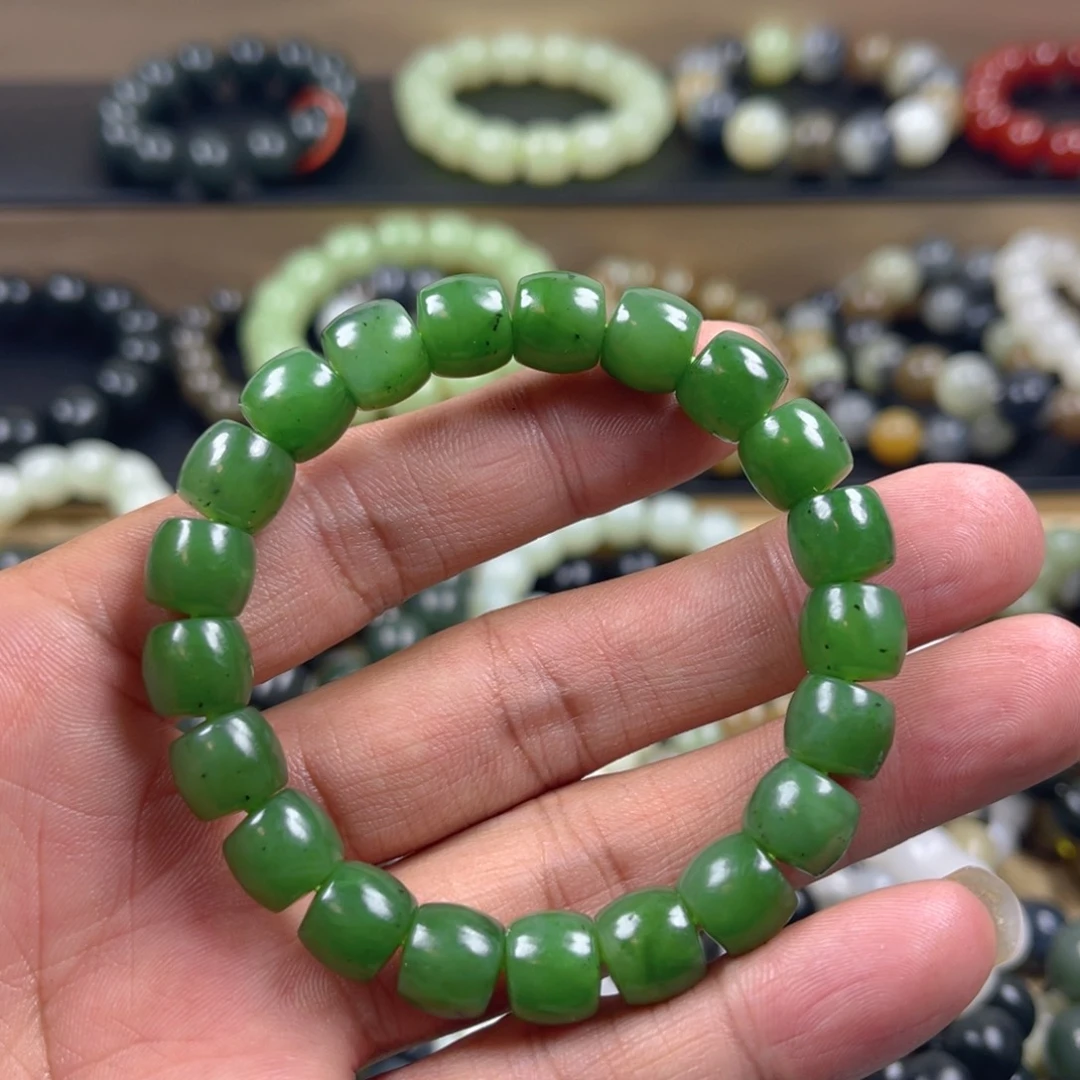 和田玉手串未镶嵌