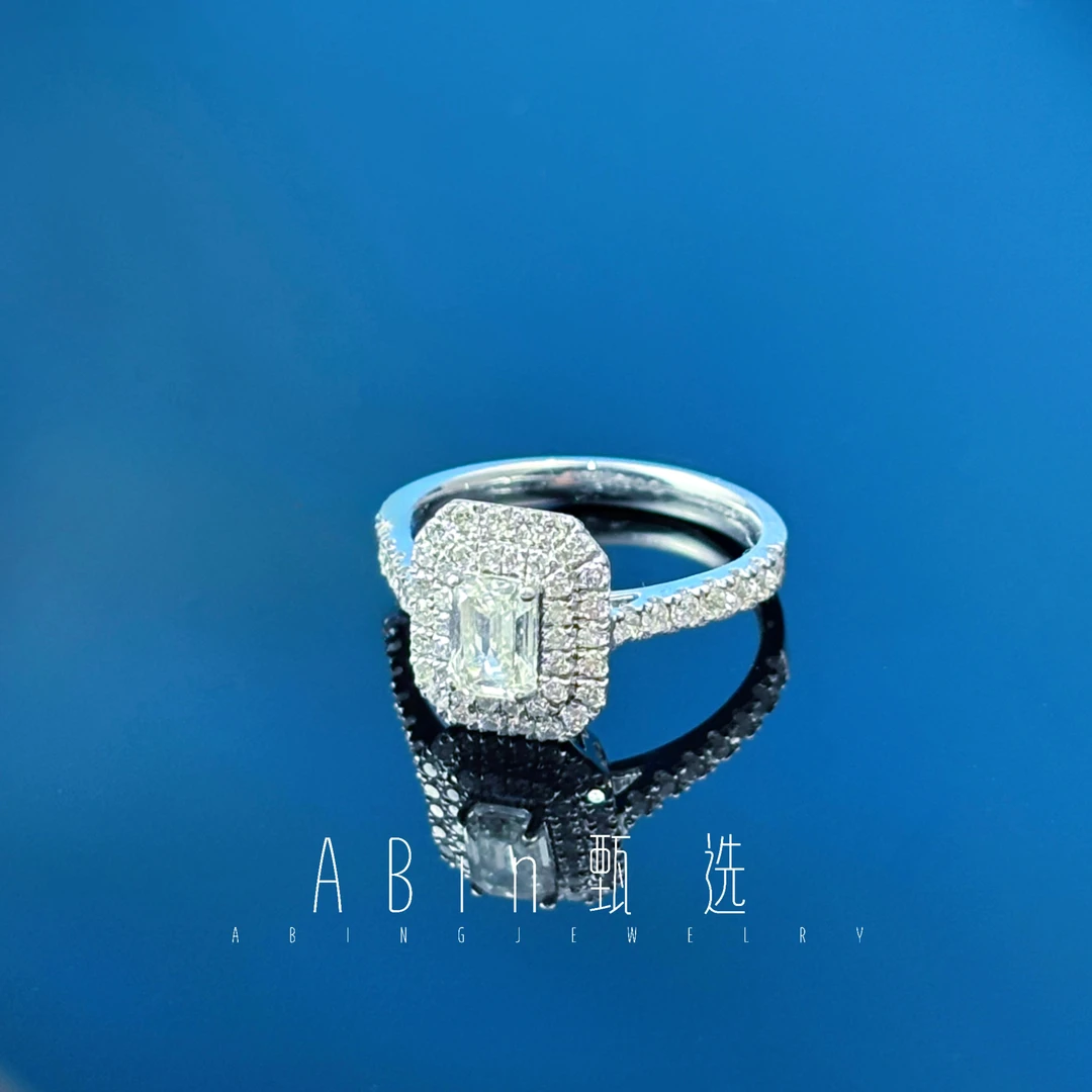 【千盟珠宝】18k 大方糖戒指