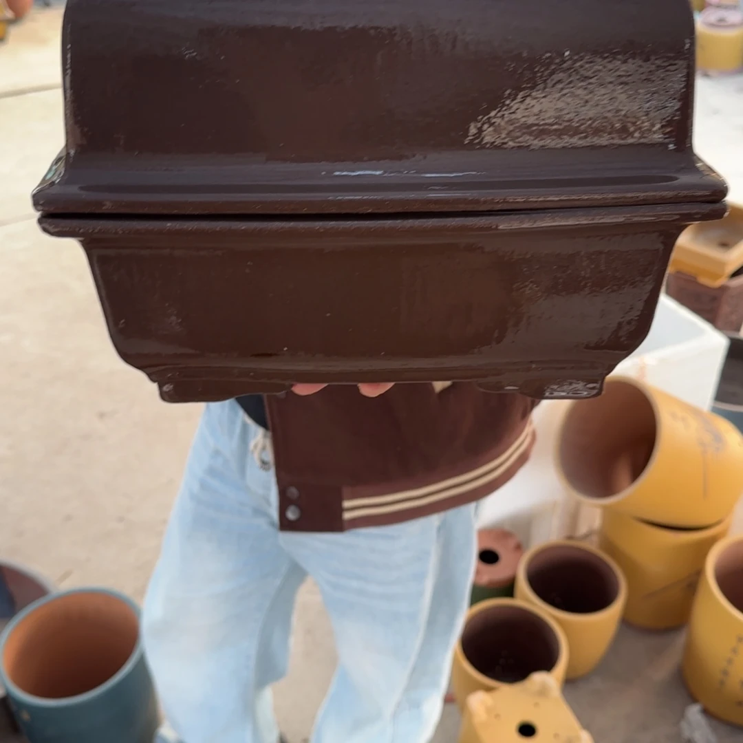 花盆紫砂口径26.18.10口径