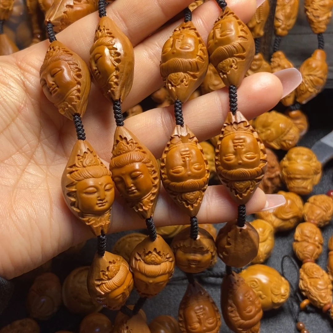 【闪购商品】手串/手链橄榄核一****好包衣观音脖挂