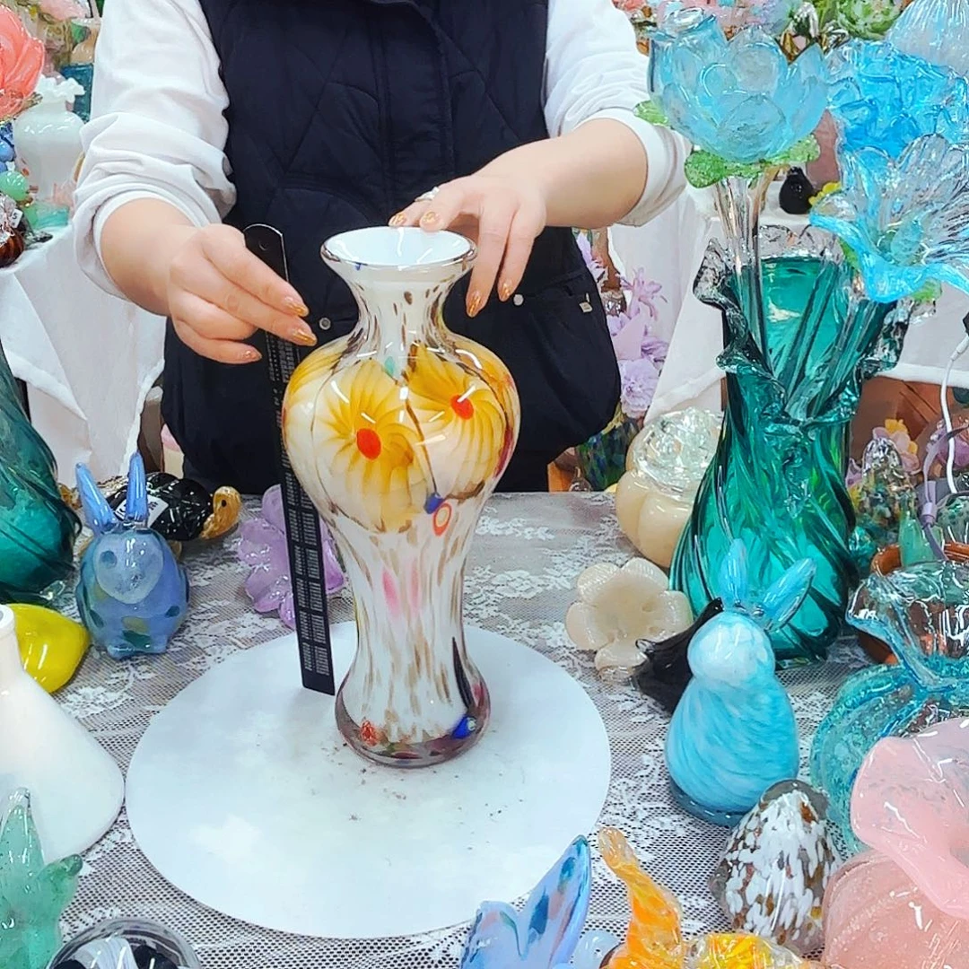 琉璃花瓶花器艺术品