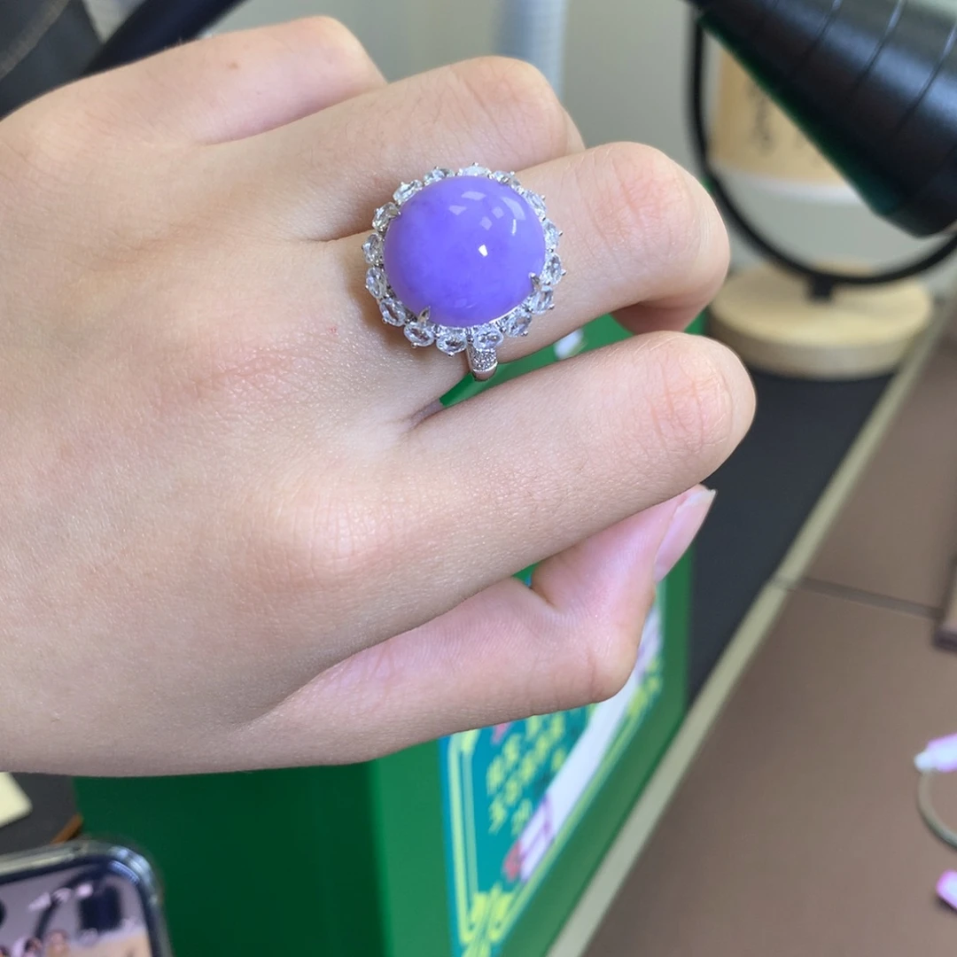 翡翠颈饰18K金镶嵌J****n翡翠