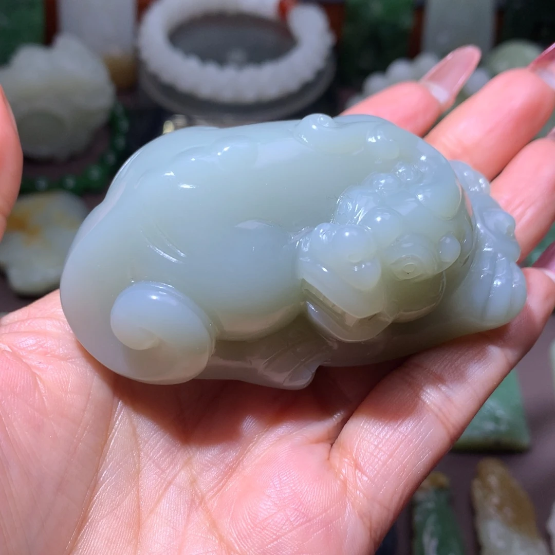 颈饰未镶嵌和田玉