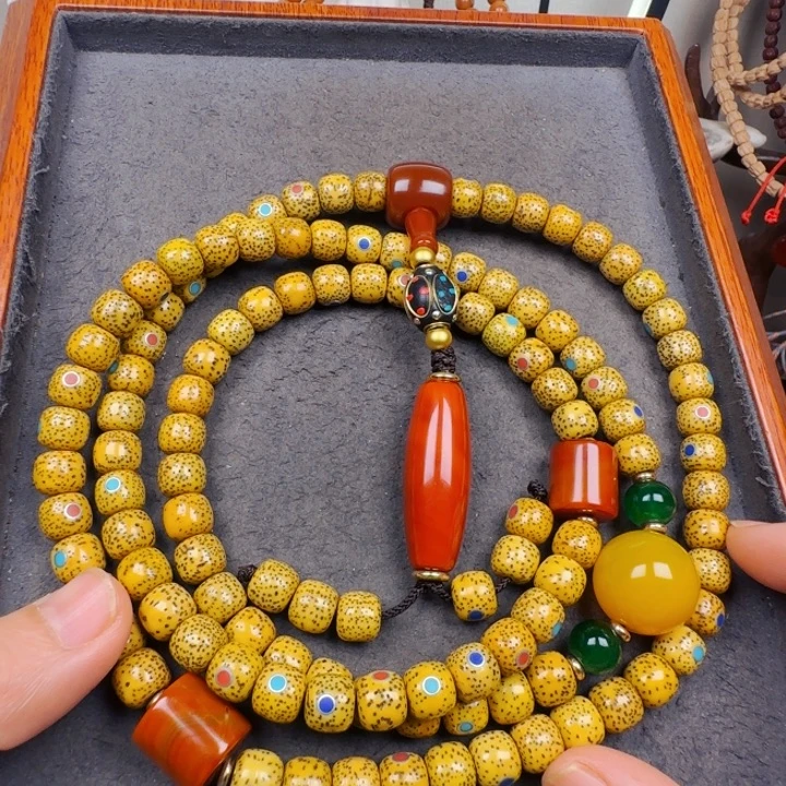 吊坠星月菩提脖挂