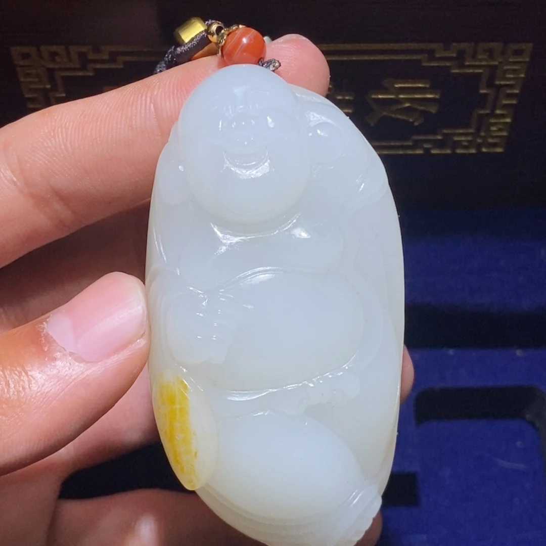 和田玉未镶嵌颈饰d